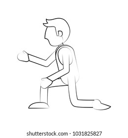 Mechanic worker cartoon