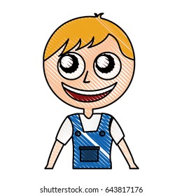 mechanic worker with overalls