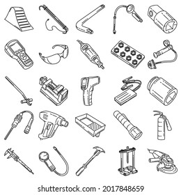 Actividad Mecánica y Dispositivo de Equipamiento Proyectar el Vector de Juego de Icono.