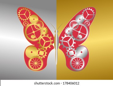 Mechanical butterfly