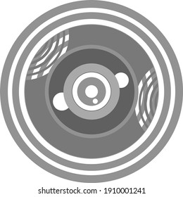 Mechanischer Kreis wissenschaftlicher Fiker