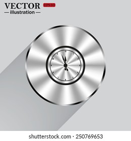 mechanical clock. Vector illustration, EPS 10 