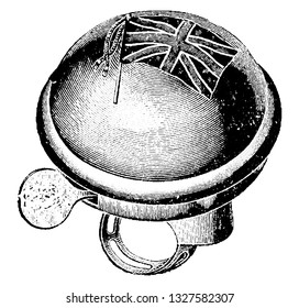A mechanical device with movable jaws with which an object can be secured to a bench or with which two objects may be secured together. It is somewhat rounded in shape. Bicycle Accessories - 1900
