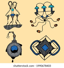 Mechanical devices that generate energy in a variety of ways.