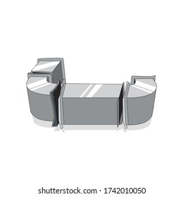 Mechanical Ducting Joint Poor Handling on Site Broken Rim