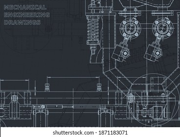 Mechanical engineering drawing. Instrument-making drawings