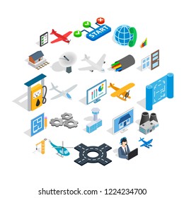 Iconos de ingeniería mecánica. Conjunto isométrico de 25 iconos vectoriales de ingeniería mecánica para la web aislados en fondo blanco