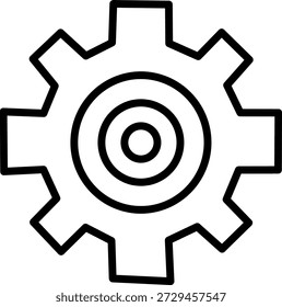 Icono de Configuraciones mecánicas del motor del engranaje
