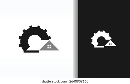 The Mechanical House Gear Logo