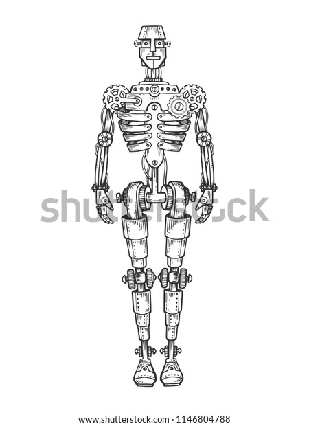 mechanical human arm