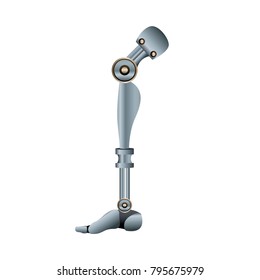 Mechanical leg prosthesis