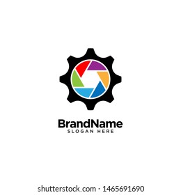 Mechanical Lens Logo Design Inspiration