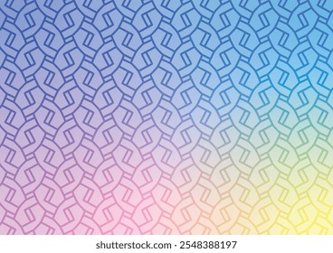 Mechanical line pattern blue minimal gradient premium vector illustration.