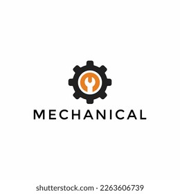 Mechanical Logo Design Vcetor Template