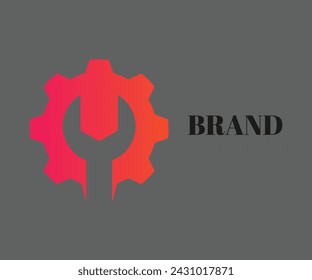 Mechanical logo icon design template elements. Usable for Branding and Business Logos.
