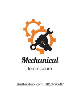 Mechanical logo or symbol template design
