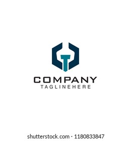 mechanical logo. wrench bolt logo