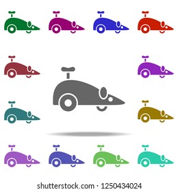mechanical mouse icon. Elements of Day of jokes in multi color style icons. Simple icon for websites, web design, mobile app, info graphics