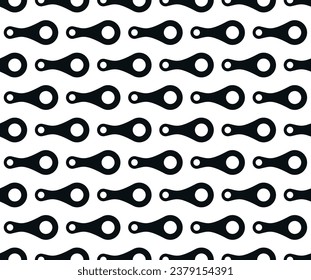 Mechanical Pattern, cycle chain background. Great for print, banner, etc.