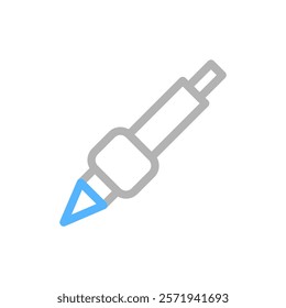 Mechanical pencil icon. Concept of writing, drawing, and creativity.