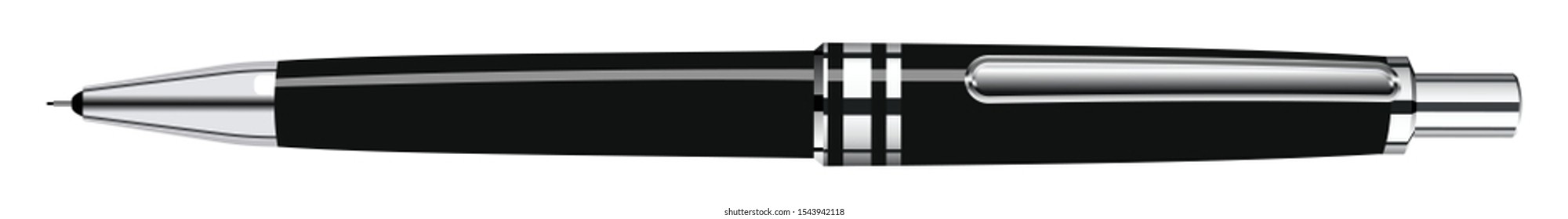 Mechanical pencil in realistic style .Vector graphic