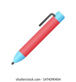 Mechanical pencil vector, Back to school gradient design icon