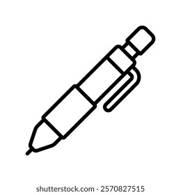 mechanical pencils icon vector design template simple and clean