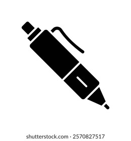 mechanical pencils icon vector design template simple and clean