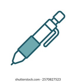 mechanical pencils icon vector design template simple and clean