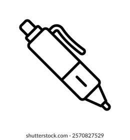 mechanical pencils icon vector design template simple and clean