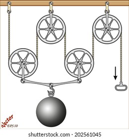 Mechanical Power -  Loaded Movable Pulleys