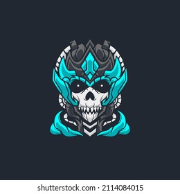 Mechanical Skull Mascot or other