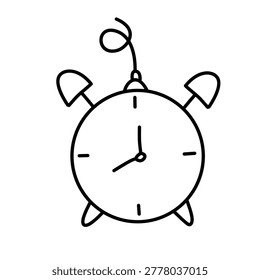 Mechanical timekeeping device for early morning wakeups