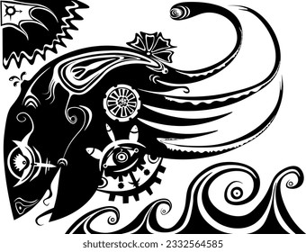 Mechanical Whale: A Leap from the Ocean