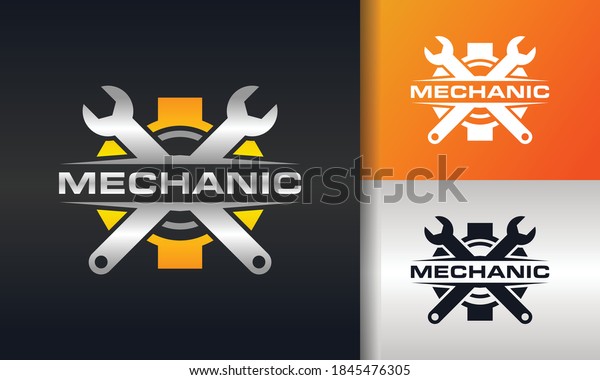 the mechanical wrench gear\
logo