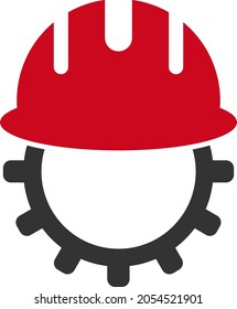Mechanics engineering vector illustration. Flat illustration iconic design of mechanics engineering, isolated on a white background.