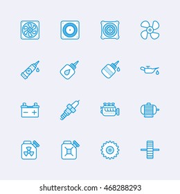 Mechanics icons