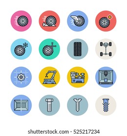 Mechanics icons