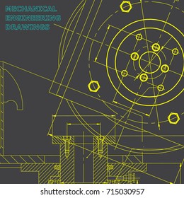 Mechanics. Technical design. Engineering. Gray