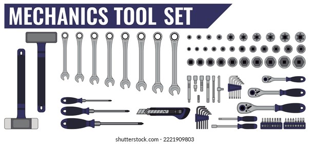 Mechanics Tool Set 85 Piece