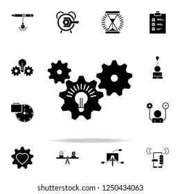 mechanism for developing ideas icon. Concentration icons universal set for web and mobile