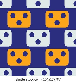 Mechanism face seamless pattern. Strict line geometric pattern for your design.