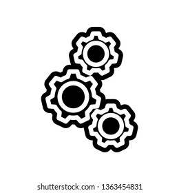 mechanism icon. Element of Science for mobile concept and web apps icon. Glyph, flat icon for website design and development, app development