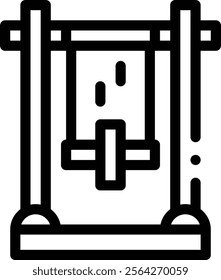 mechanism icon. Thin Linear Style Design Isolated On White Background