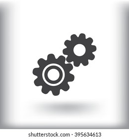 Mechanism Icon Vector. 