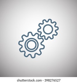 Mechanism Icon Vector.