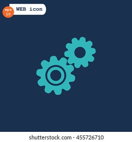 Mechanism Icon Vector. 