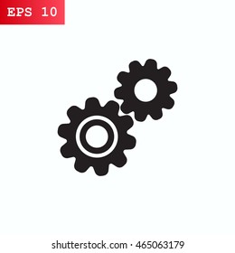 Mechanism Icon Vector. 