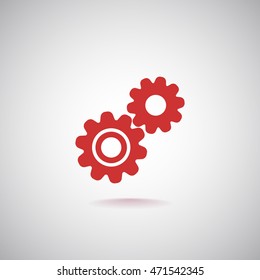 Mechanism Icon Vector. 