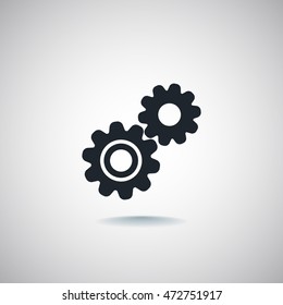 Mechanism Icon Vector. 